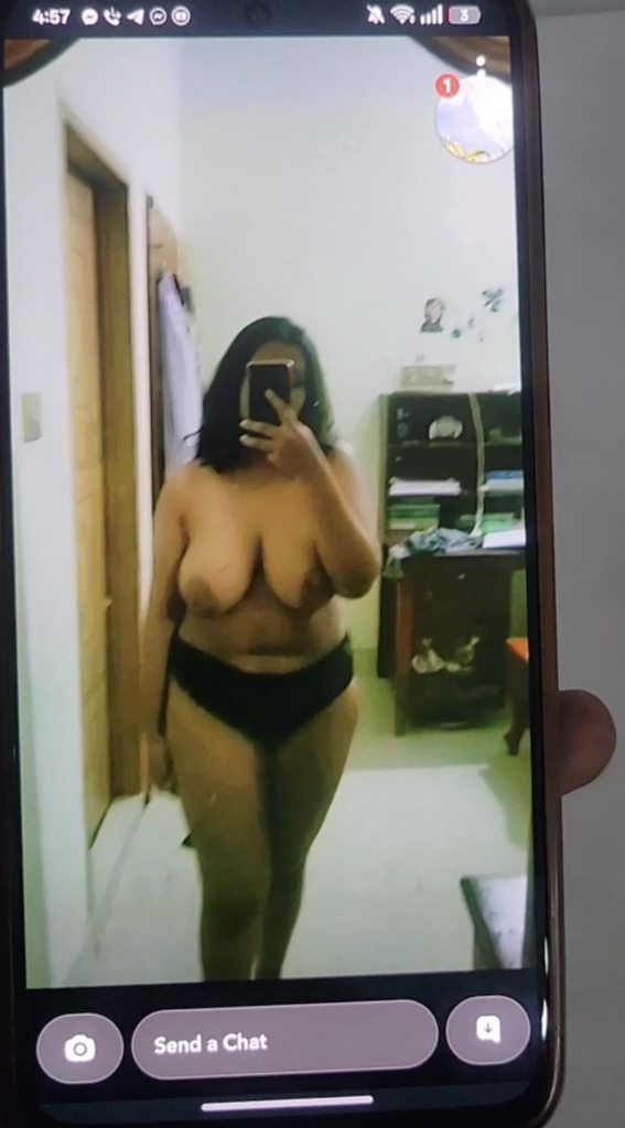Chubby sexy hot figure viral snapchap video